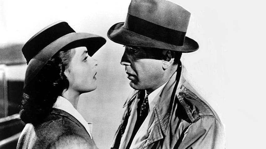 movies, Casablanca, Humphrey Bogart, Ingrid Bergman HD wallpaper