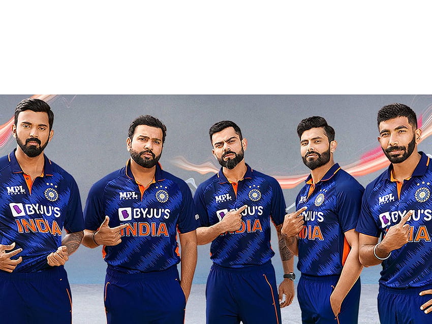 ビリオン・チアーズ・ジャージ！ BCCI がチーム インドの T20 ワールド カップ用の新しいキット、クリケット選手のジャージを発表 高画質の壁紙