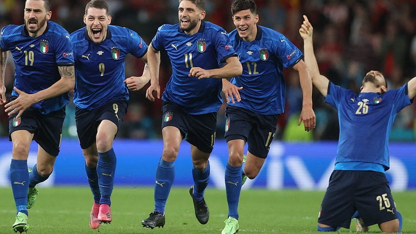อิตาลีได้แชมป์ยูฟ่ายูโรคัพกี่ครั้ง? รู้จักสถิติของอิตาลีในการแข่งขันนัดชิงชนะเลิศชิงแชมป์แห่งชาติยุโรป แชมป์ยูโร 2021 ของอิตาลี วอลล์เปเปอร์ HD