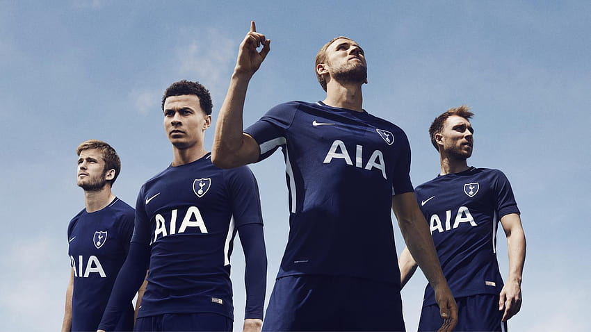 Tottenham Hotspur 2017/18 kit: Harry Kane, Dele Alli and Eric Dier reveal Spurs' new shirts for upcoming season HD wallpaper