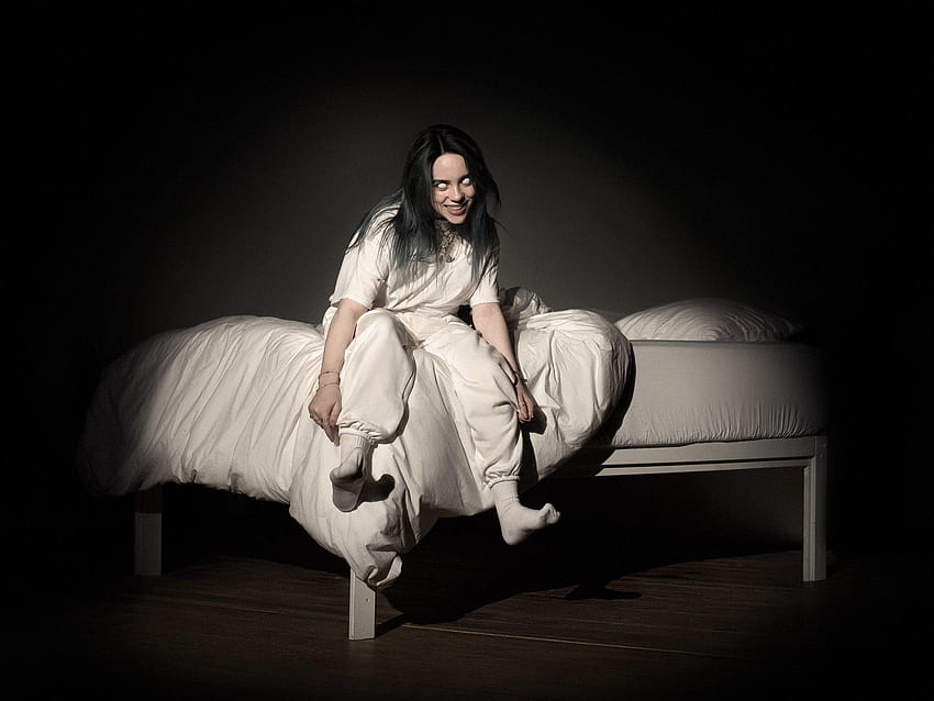 Billie Eilish veröffentlicht ihr Debütalbum „WHEN WE ALL FALL ASLEEP, WHERE, wenn wir alle einschlafen, wohin gehen wir? HD-Hintergrundbild