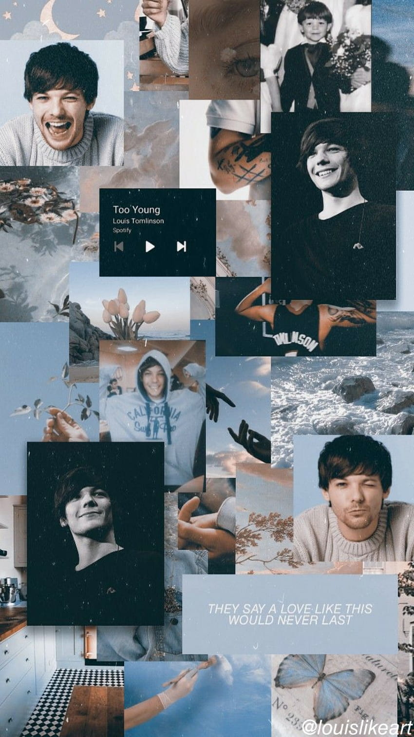 One direction louis tomlinson ...ar.pinterest, harry styles and louis tomlinson HD phone wallpaper