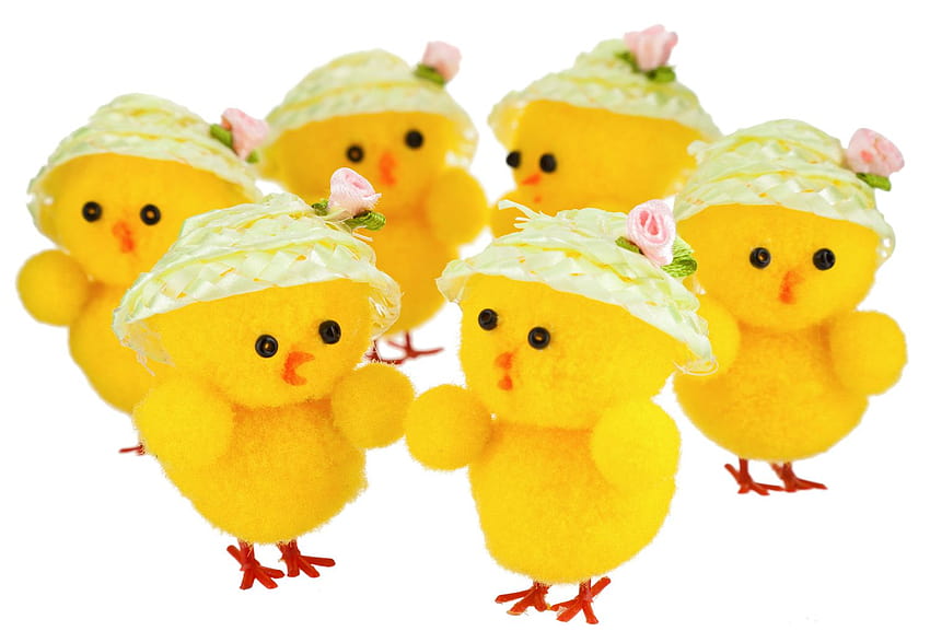 4 Bunny and Chick Easter, easter chiks HD wallpaper