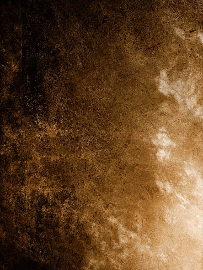 Cloudy Grunge Texture, sepia textured background HD phone wallpaper