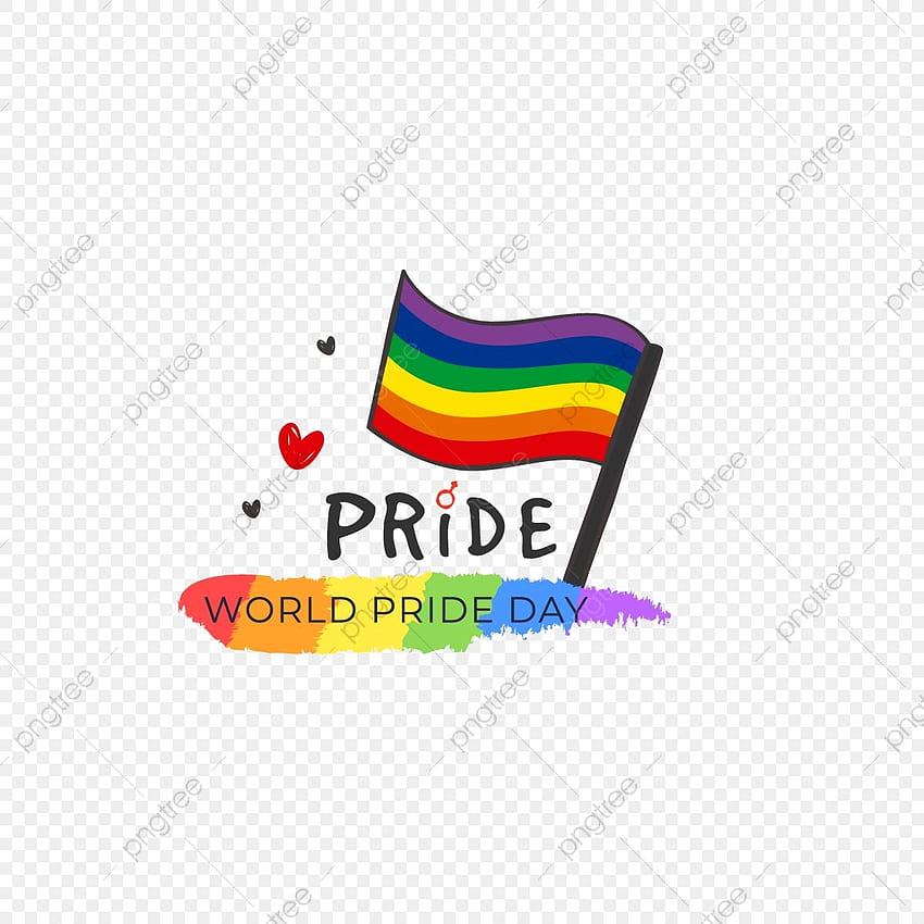 Pride Day Rainbow Flag And Love Symbol Brush Vector And Png, Pride Day, Rainbow Flag, Love Symbol PNG and Vector with Transparent Backgrounds for, rainbow flag with dots HD phone wallpaper
