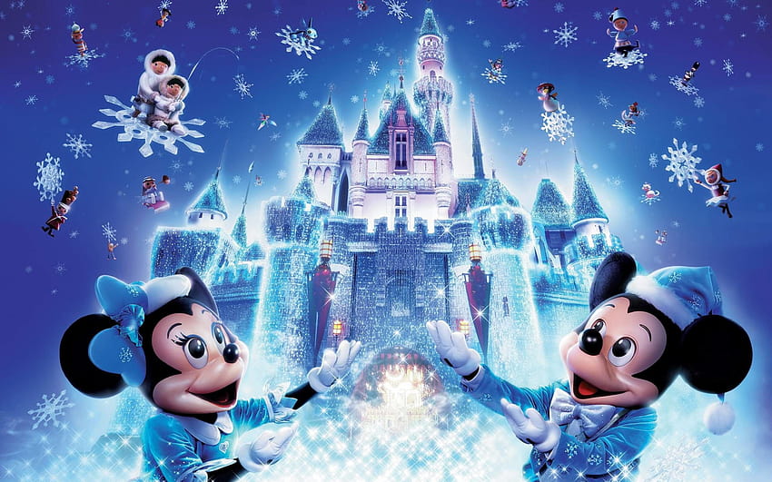 Disney Christmas Backgrounds, frozen christmas disney HD wallpaper