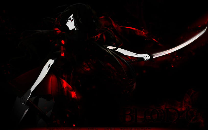Blut, Saya Kisaragi HD-Hintergrundbild
