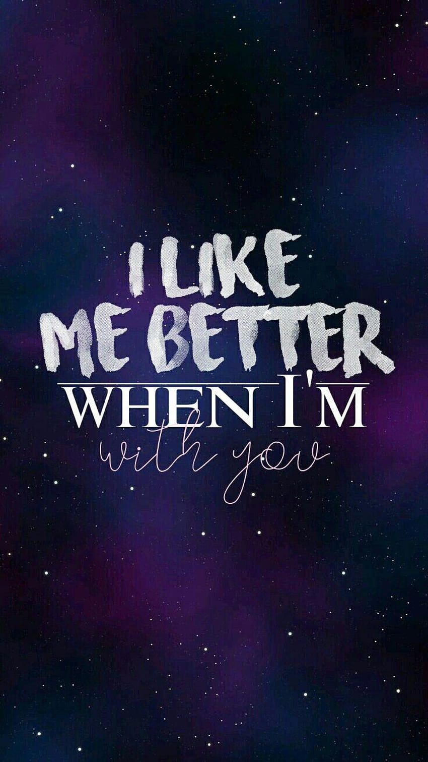 i like me better by lauv •song lyrics HD phone wallpaper