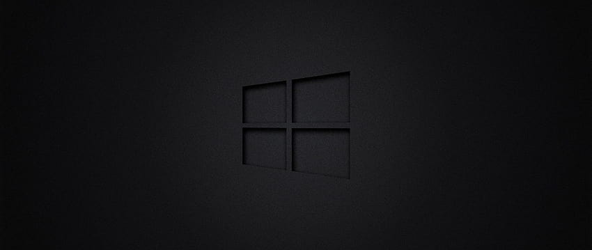 2560x1080 Windows 10 Dark Resolución de 2560x1080, windows 10 negro fondo de pantalla