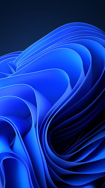 Flowers, abstract, glow, digital art, . Beautiful background, Blue ...