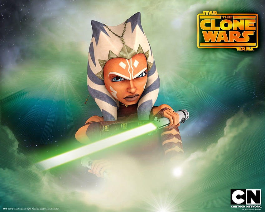 Star Wars: The Clone Wars อาโซกะ ทาโนะ วอลล์เปเปอร์ HD