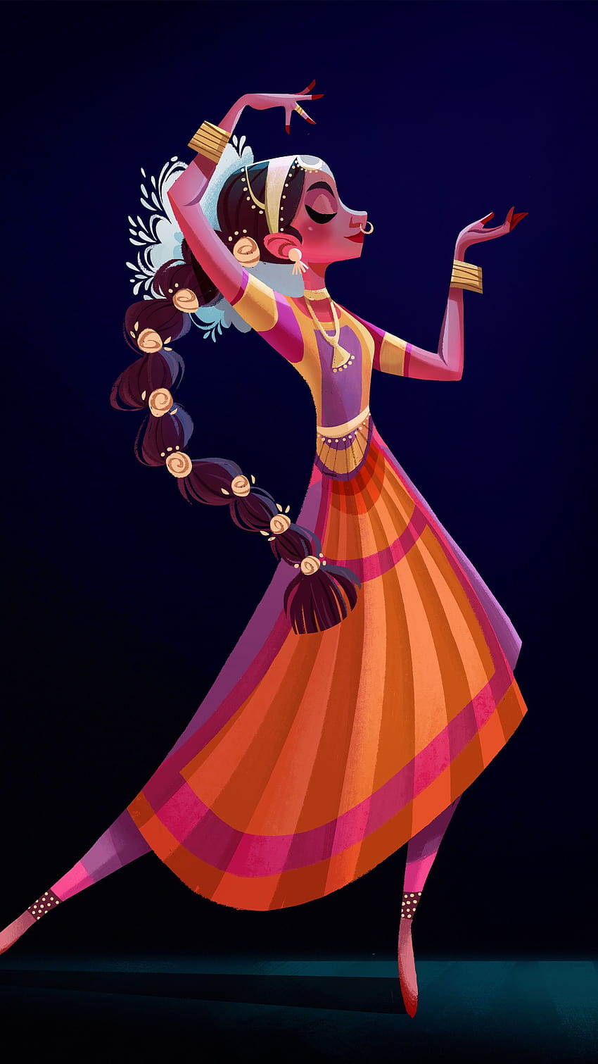 Classical Indian Dance, bharatanatyam women HD phone wallpaper | Pxfuel
