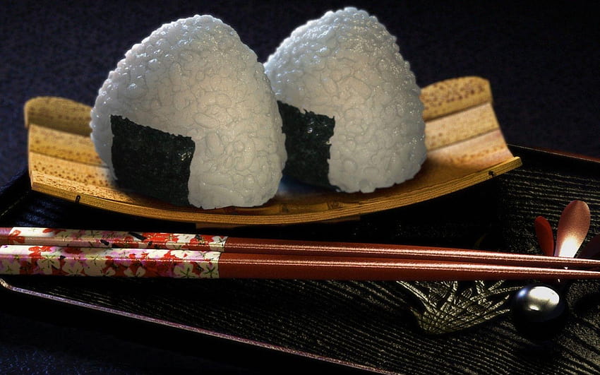 ผลไม้ อาหาร ตะเกียบ โอนิกิริ อาหารญี่ปุ่น :: วอลล์เปเปอร์ HD