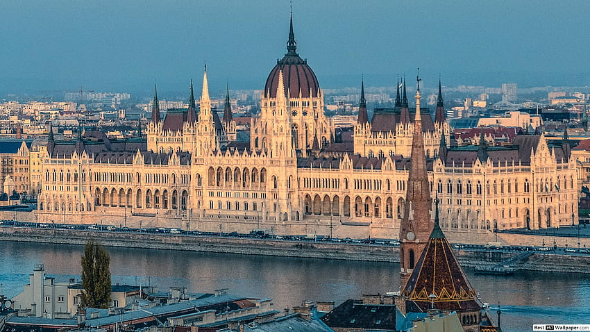 Hungarian Parliament Building in Budapest, budapest autumn HD wallpaper