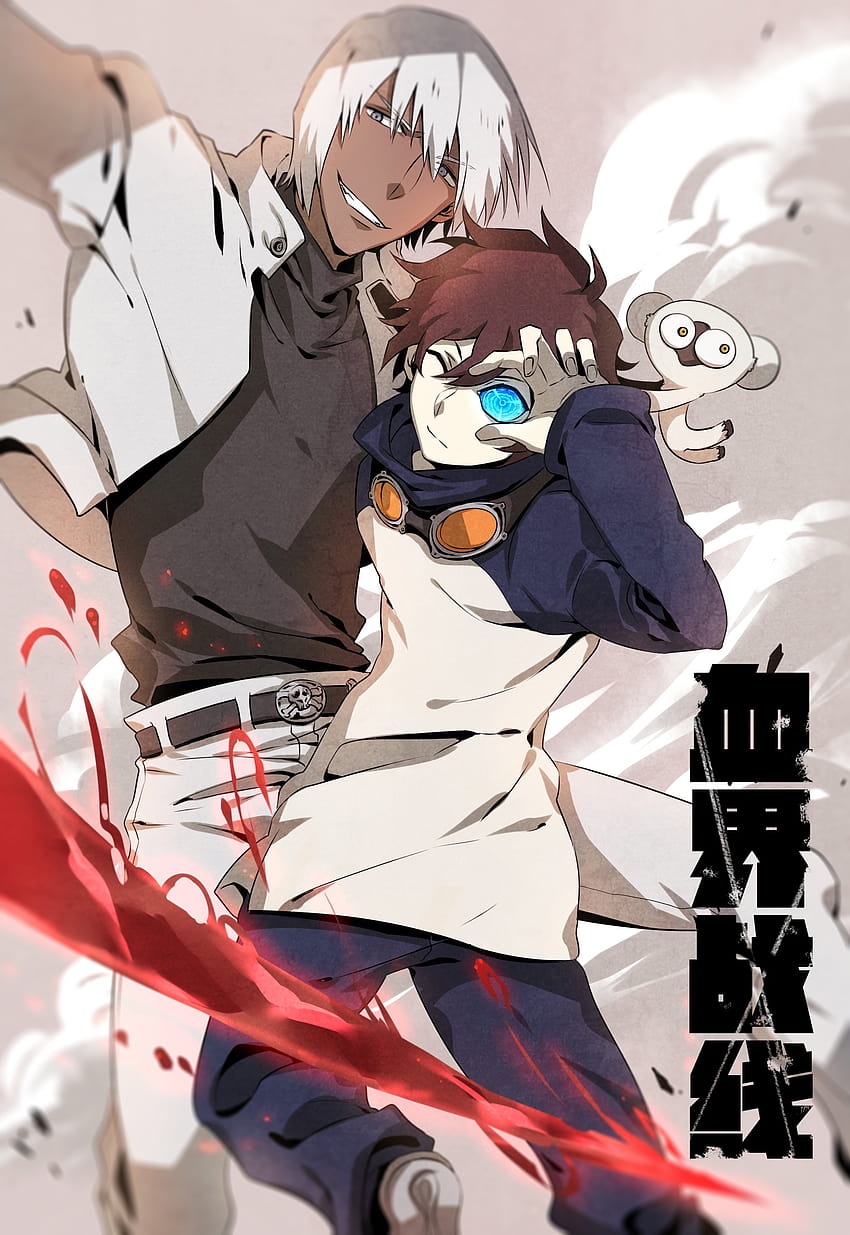 2K Free download | KEKKAI SENSEN manga anime d, kekkai sensen phone HD ...