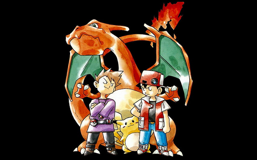 Pokémon Trainer Gold HD-Hintergrundbild