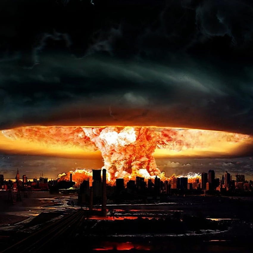 Nuclear Bomb vs Hulk, the tsar bomba HD phone wallpaper