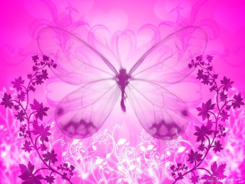 Joli groupe de papillons, papillon de roses Fond d'écran HD