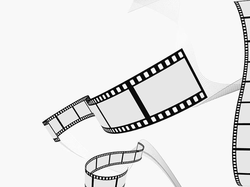 Movie Film Strips PPT Backgrounds, powerpoint background movie theme HD wallpaper