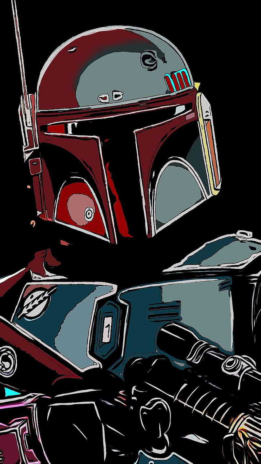 Star Wars Boba Fett HD-Handy-Hintergrundbild