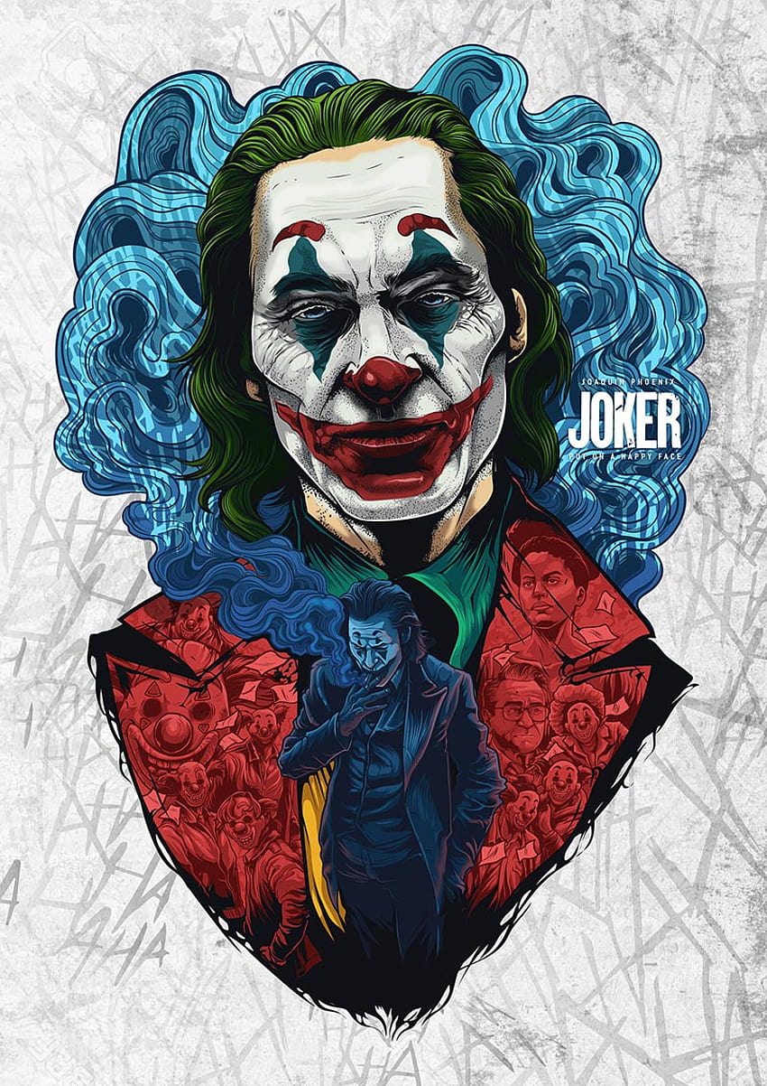 A Tribute to Joker Movie 2019 Exquisite Art, joker vector HD phone ...
