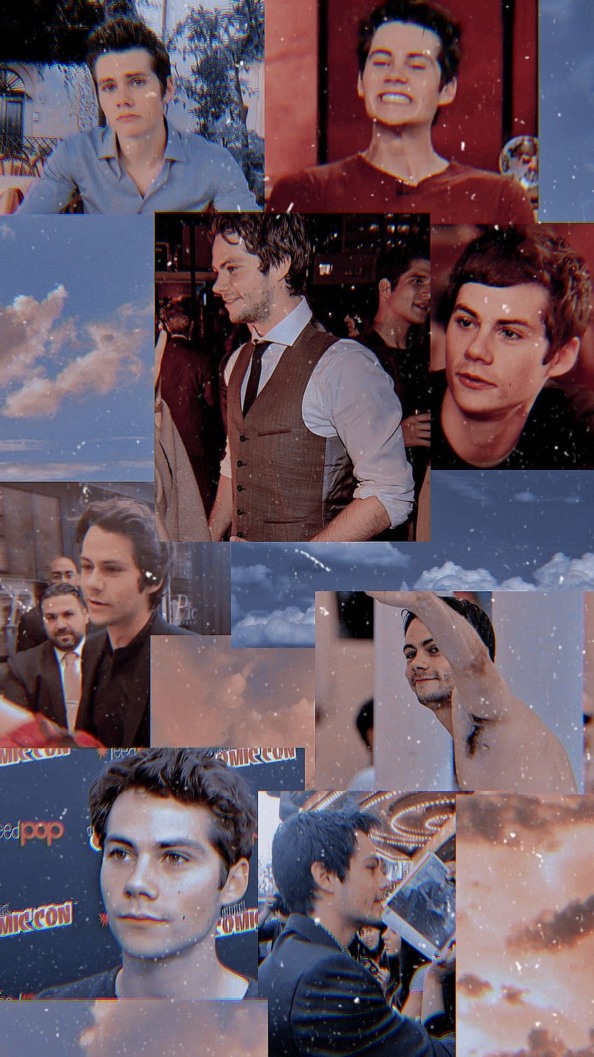 Teen Wolf, dylan obrien collage HD phone wallpaper