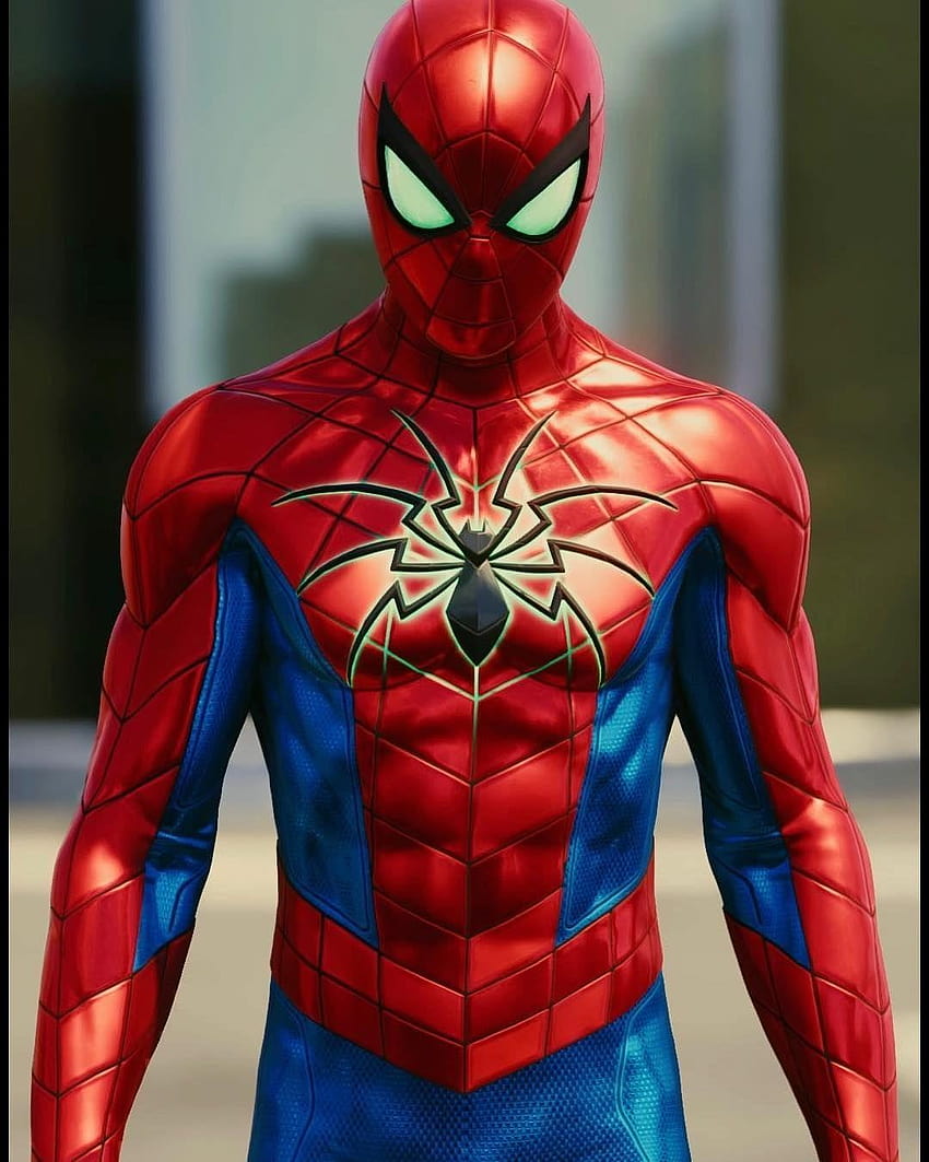 Серия Spidey Suit; Spider Armor MK IV костюм, паяжина броня mk iv HD тапет за телефон
