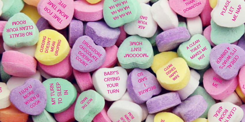55 Candy Hearts