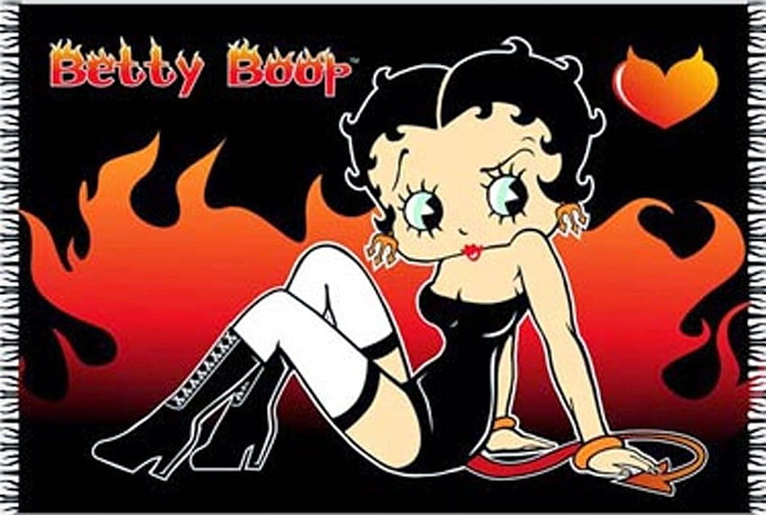 Betty Boop The Best Black Cat Woman, 블랙 베티 붑 HD 월페이퍼