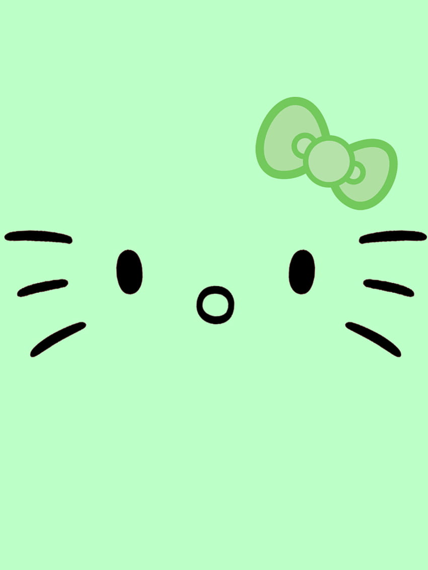 Hello Kitty Green Wallpapers  Wallpaper Cave