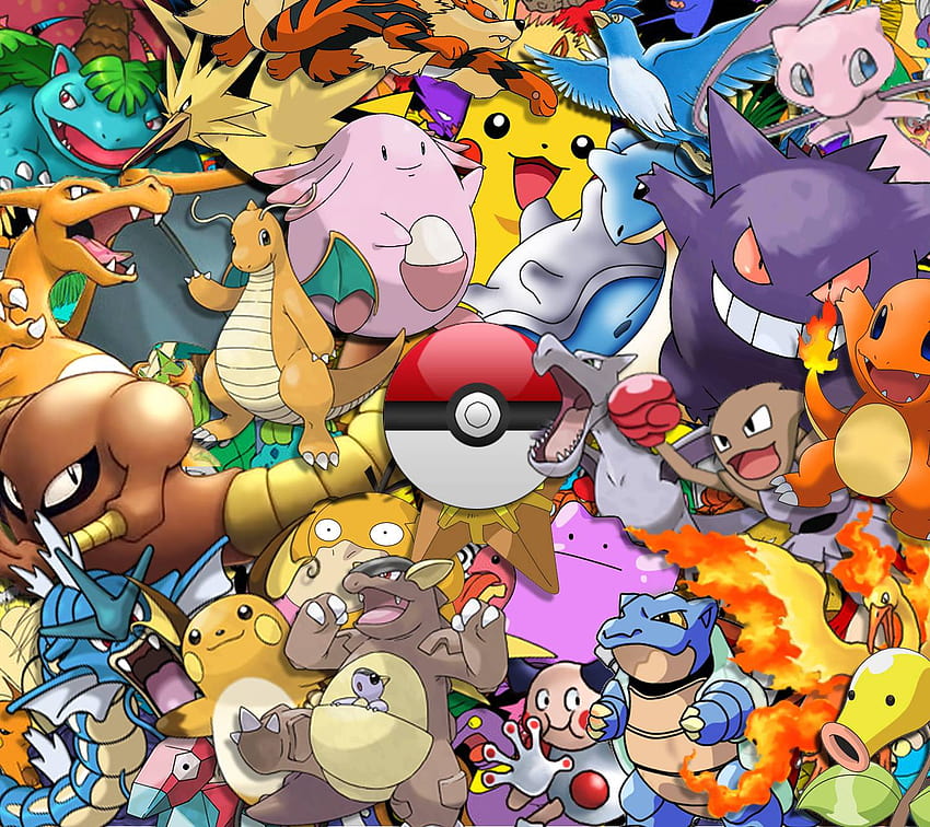 pokemon characters HD wallpaper