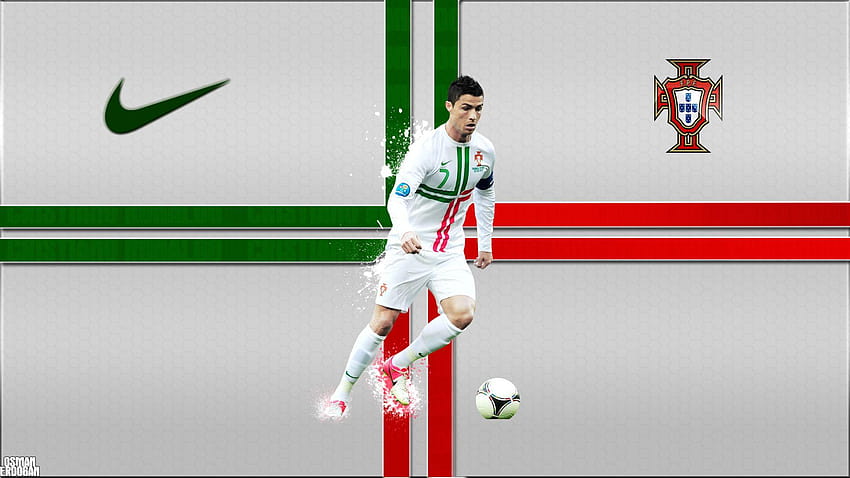 Cristiano Ronaldo Portugal, cr7 logo HD wallpaper