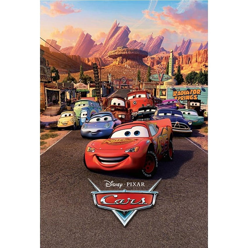 Disney Cars Lightning Mcqueen Feature Wall, cars cartoon HD phone wallpaper