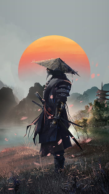 Hình nền điện thoại Samurai sẽ làm cho người dùng luôn cảm thấy tràn đầy sinh lực và đầy quyền lực như một chiến binh chân chính.