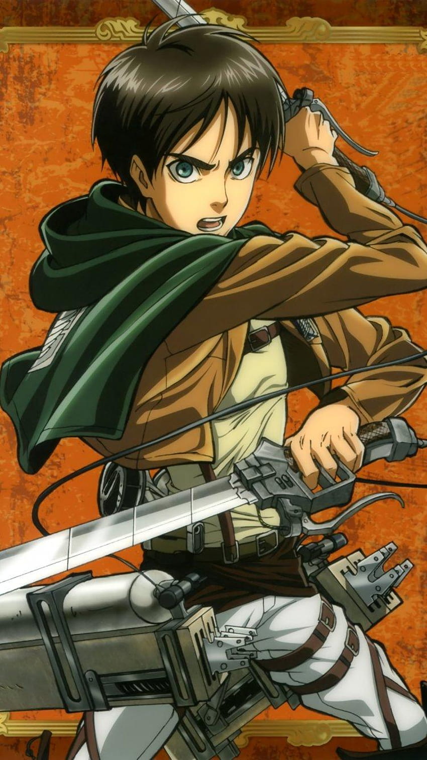 Eren Jaeger iPhone 7 750x1334, shingeki no kyojin smartphone HD phone wallpaper