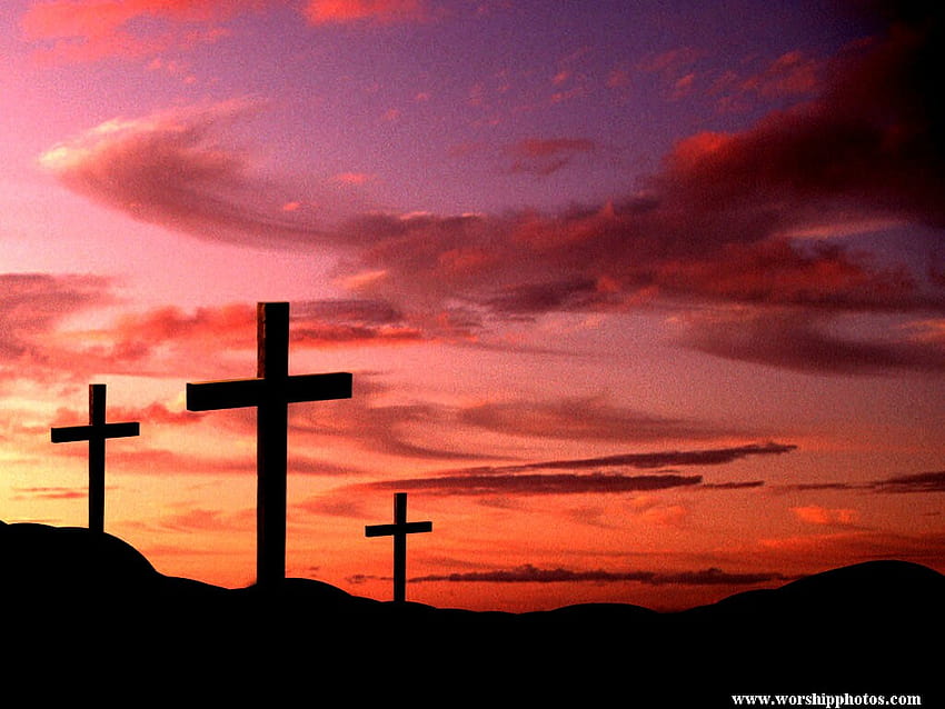 Cross Sunset Christian and Backgrounds [1024x768] for your , Mobile & Tablet, autumn cross HD wallpaper