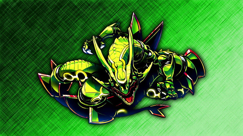 rayquaza (pokemon) drawn by shadeofshinon