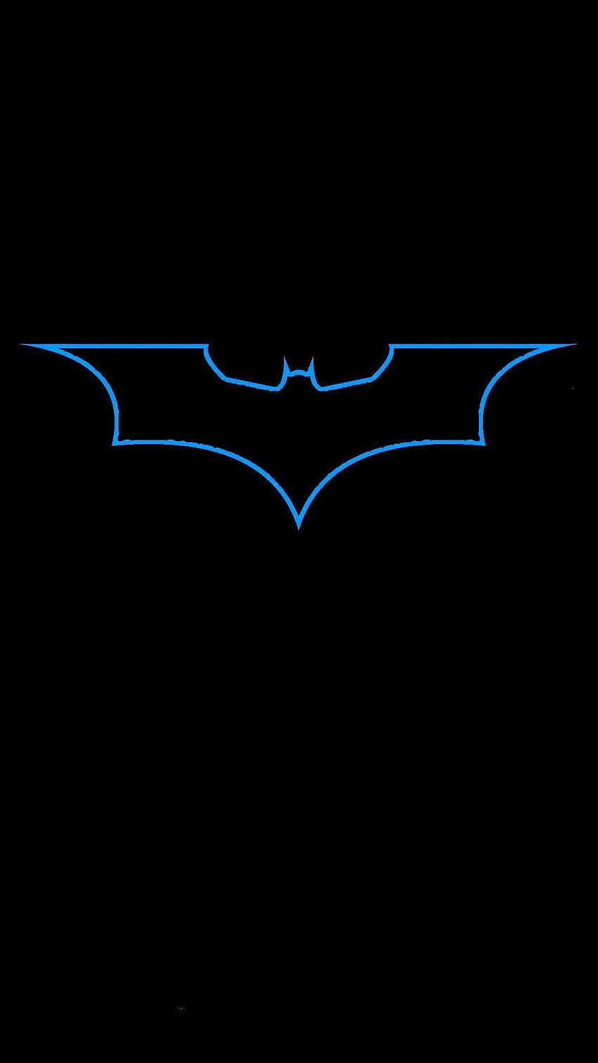 telepon berlogo batman, Logo wallpaper ponsel HD