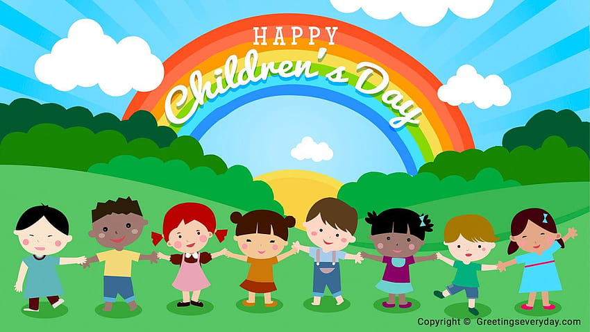 Happy Children Day, world childrens day HD wallpaper