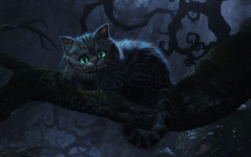 Alice in Wonderland Cheshire Cat HD wallpaper