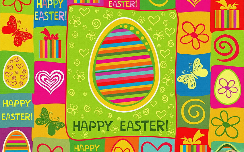 Happy Easter Backgrounds Mac, easter art HD wallpaper