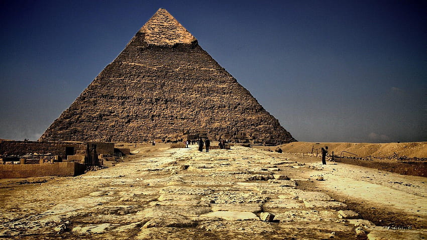 1920x1080 ピラミッド、エジプト、砂、ギリシャ フル、 高画質の壁紙