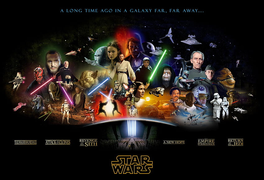 539 Star Wars, luke skywalker vs darth vader HD wallpaper