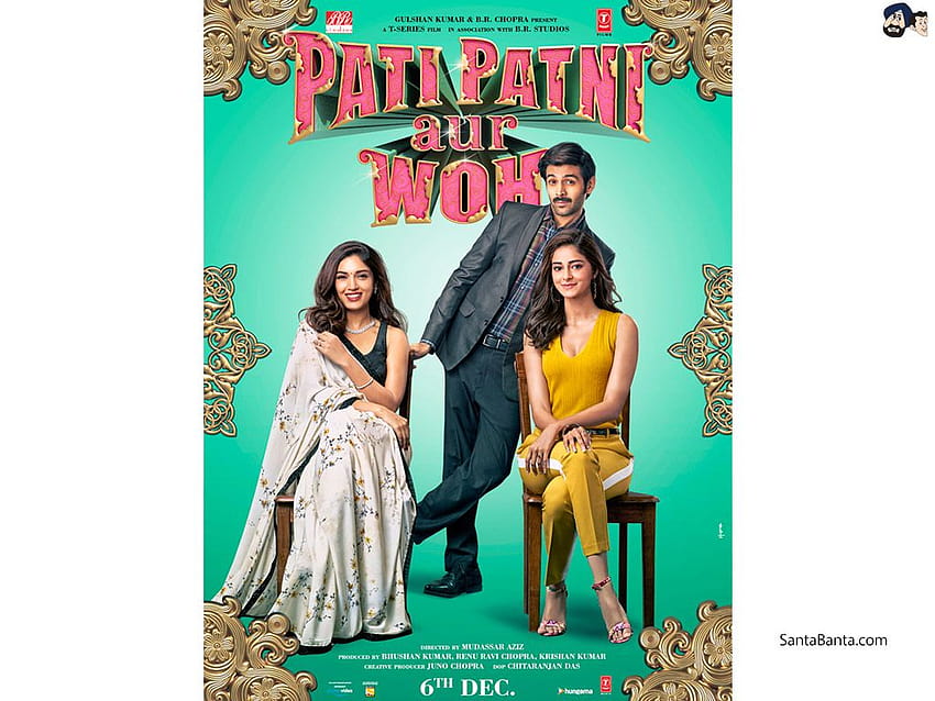 Pati Patni Aur Woh Filmi HD duvar kağıdı