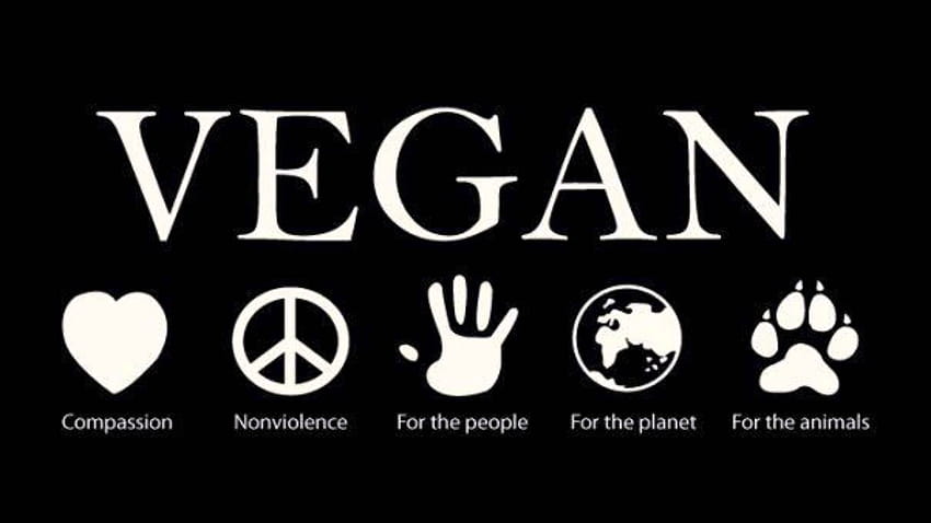 Vegan, nonviolence HD wallpaper