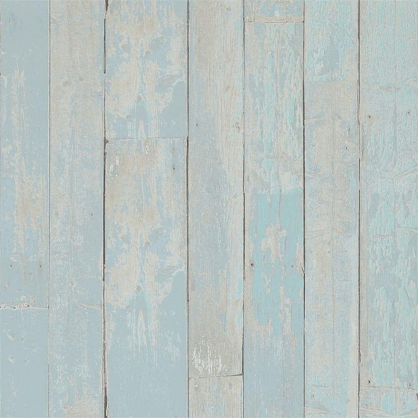 Pastel blue faux wood stained plank home R2595, blue wood HD phone wallpaper