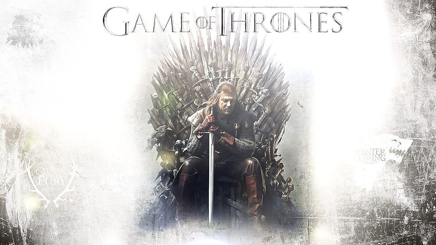 Game Of Thrones, Ned Stark, Iron Throne / HD wallpaper