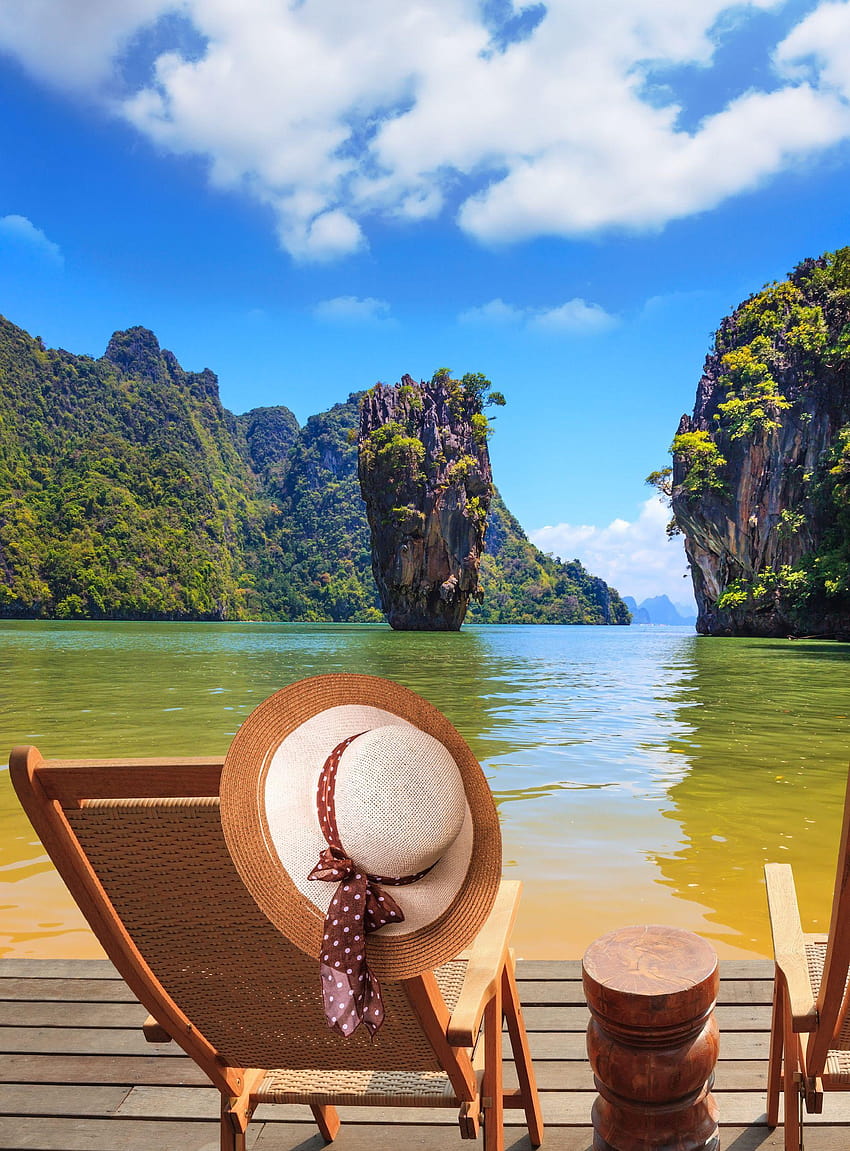 Chair Hat scenery and tourist attractions 51980 HD phone wallpaper