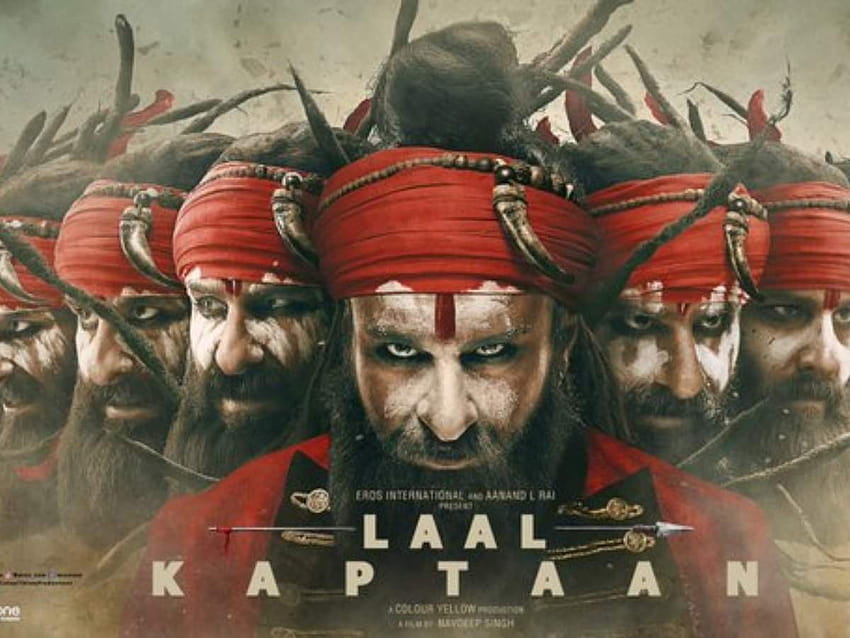 Laal Kaptaan' new poster: Saif Ali Khan's Naga Sadhu avatar symbolizes the Raavan in his revenge saga HD wallpaper