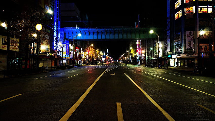 เอเชีย โตเกียว ญี่ปุ่น กลางคืน ถนน เมือง อากิฮาบาระ / และมือถือ & วอลล์เปเปอร์ HD